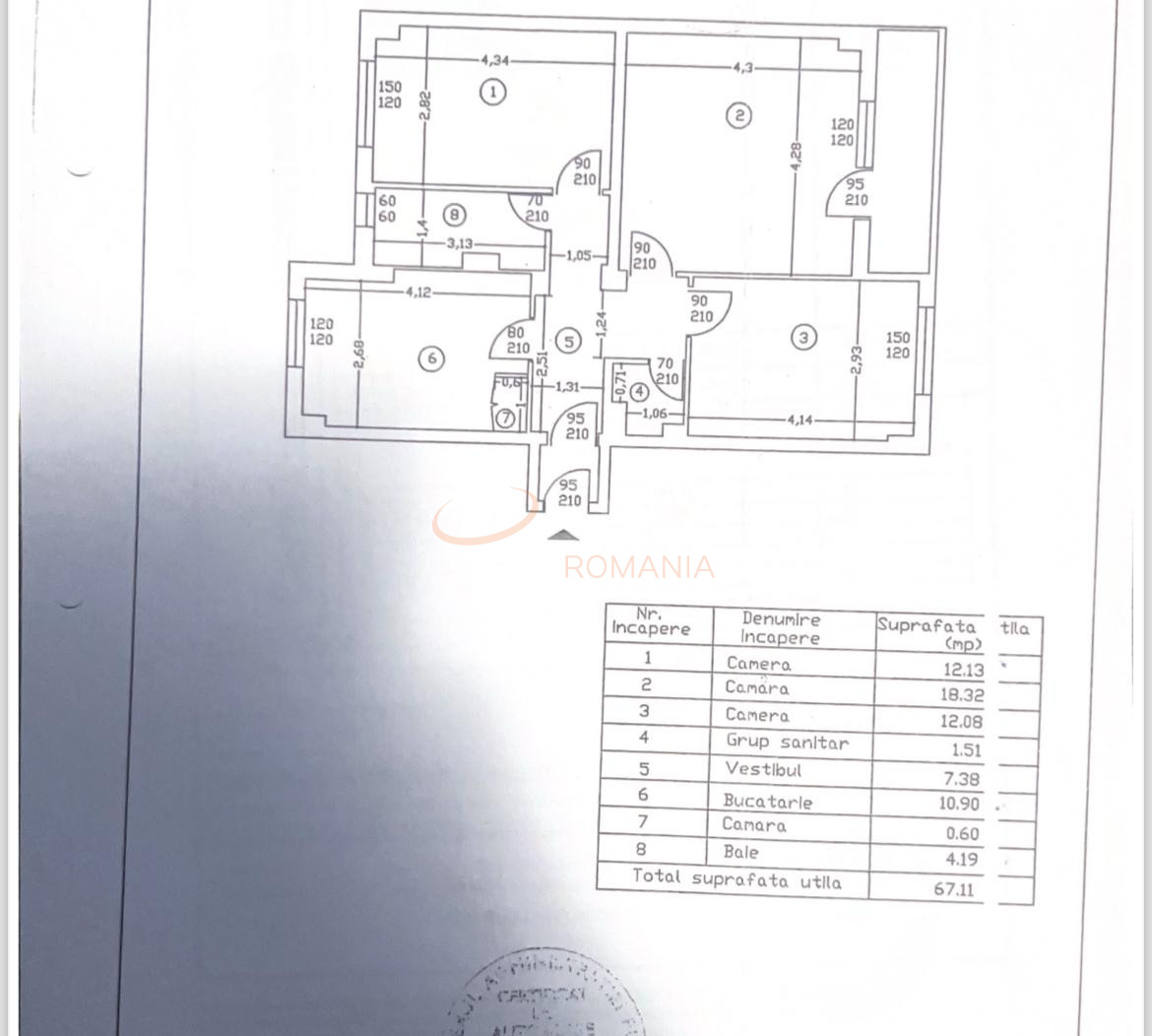Apartament, 3 camere Bucuresti/Lacul Tei
