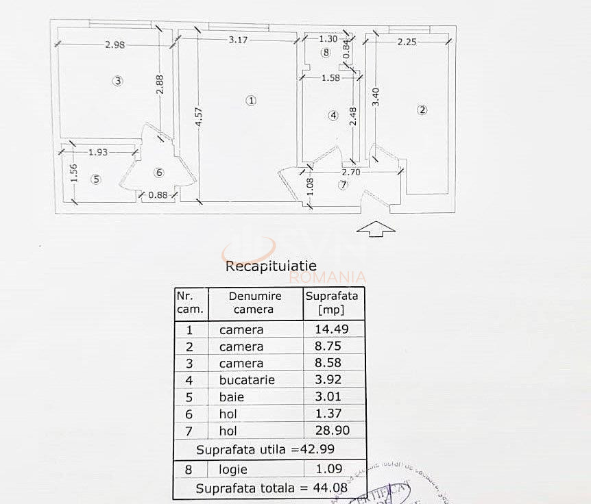 Apartament, 3 camere Bucuresti/Drumul Taberei