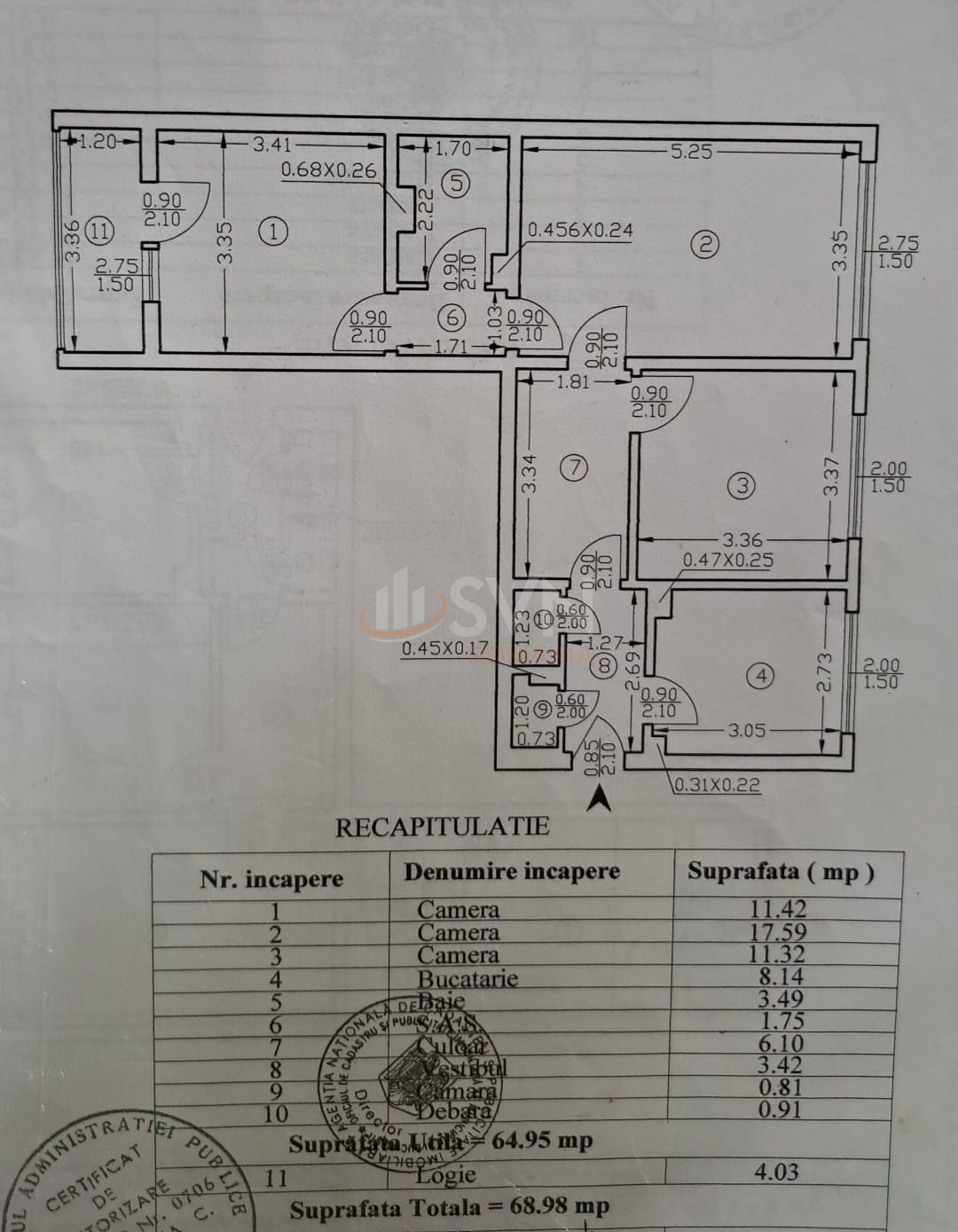 Apartament, 3 camere Bucuresti/Domenii