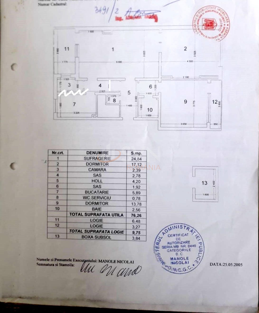 Apartament, 3 camere Bucuresti/Calea Victoriei
