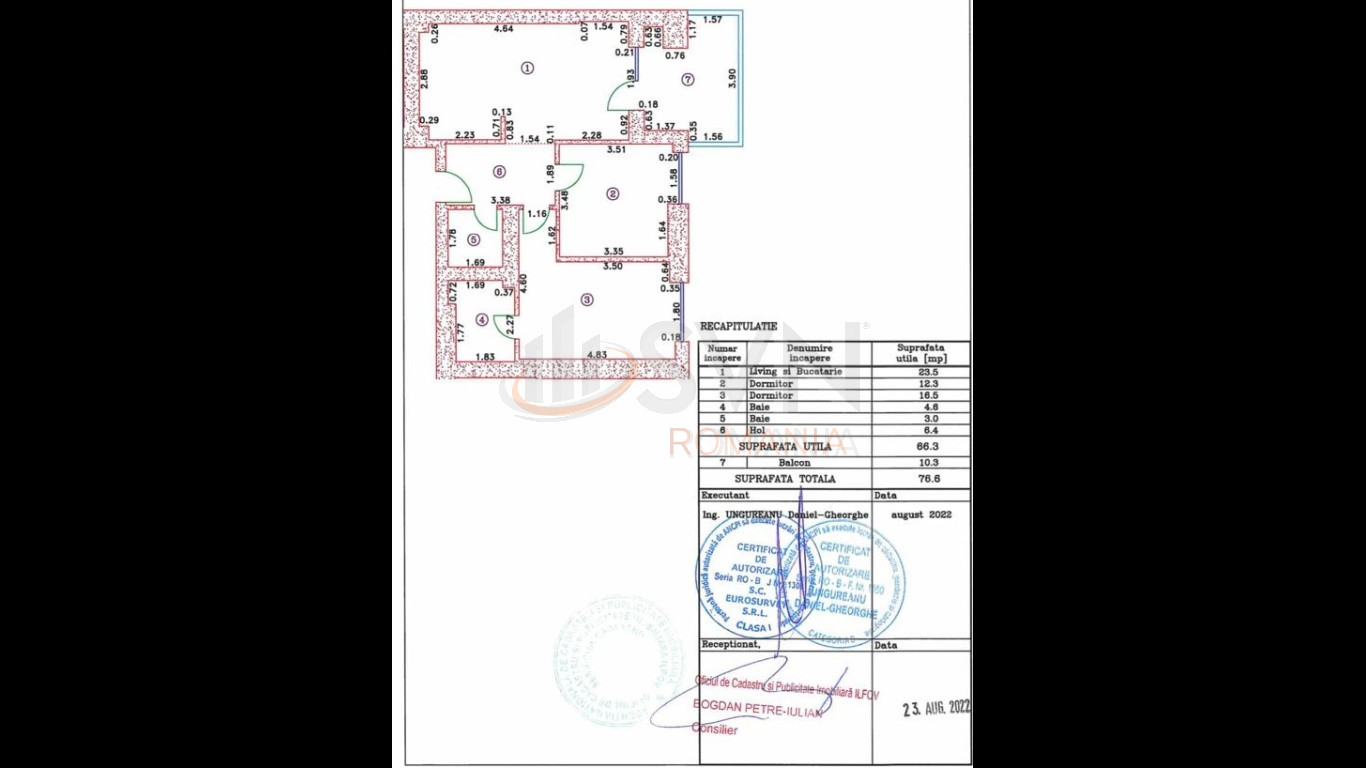 Apartament, 3 camere Bucuresti/Pipera