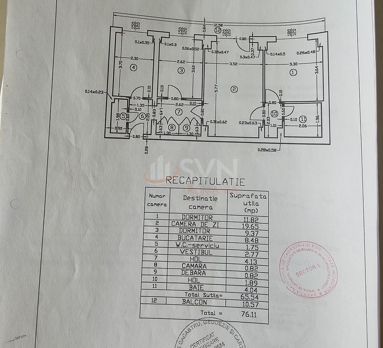 Apartament, 3 camere Bucuresti/Turda