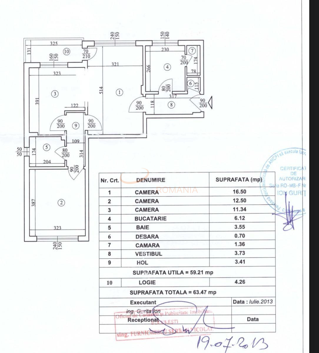 Apartament, 3 camere Bucuresti/Dorobanti