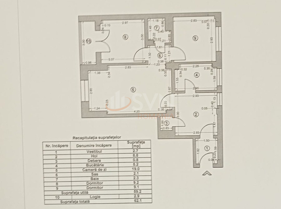 Apartament, 3 camere Bucuresti/Calea Victoriei