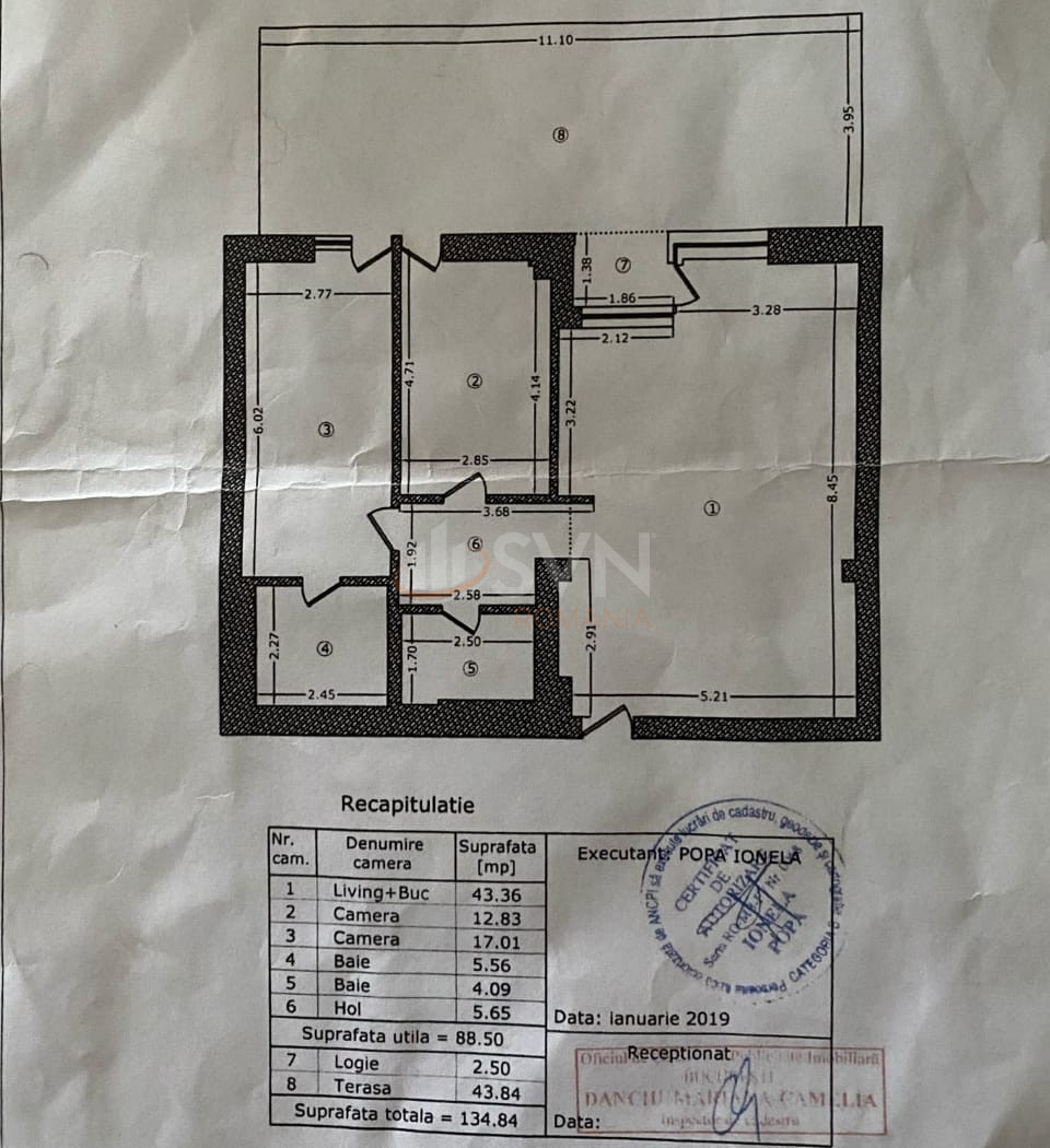 Apartament, 3 camere Bucuresti/Aviatiei