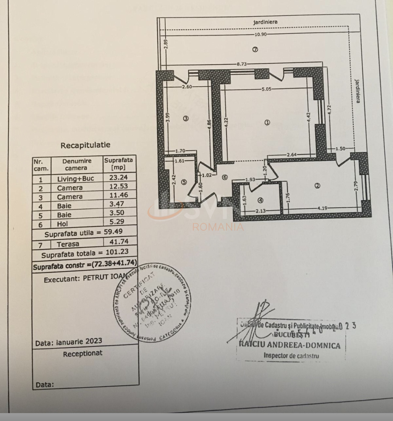 Apartament, 3 camere Bucuresti/Piata Presei Libere