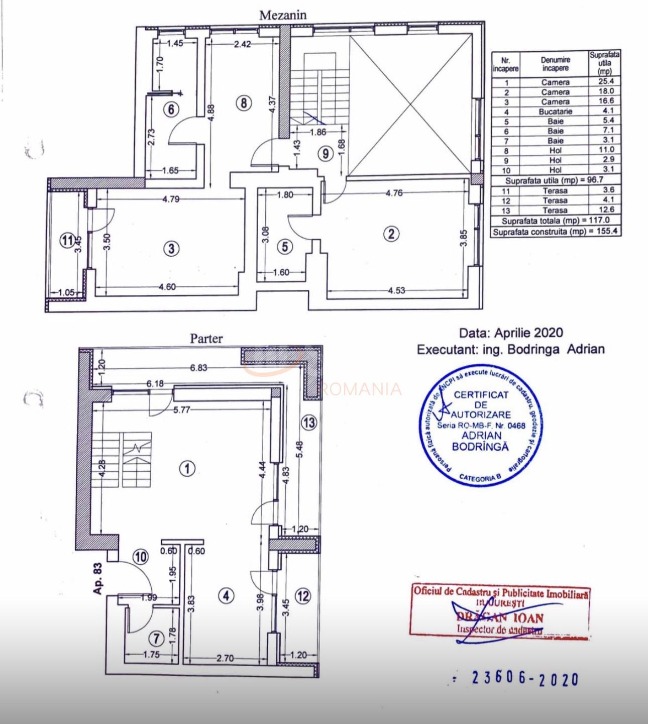 Apartament, 3 camere Bucuresti/Aviatiei