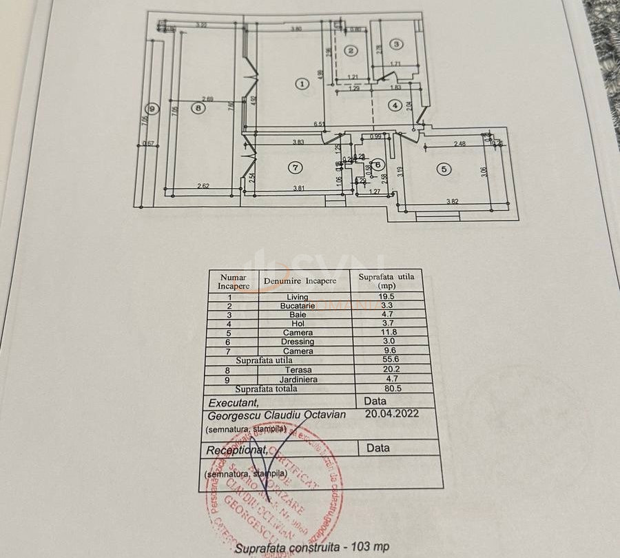 Apartament, 3 camere Bucuresti/Dacia
