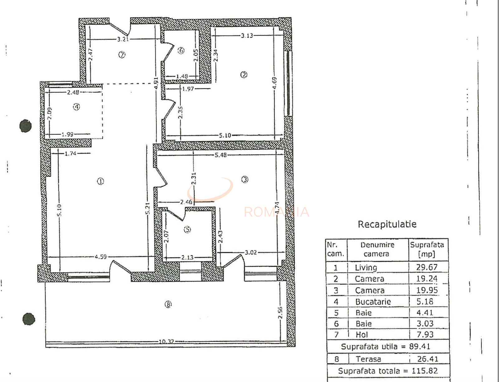 Apartament, 3 camere Bucuresti/Soseaua Nordului