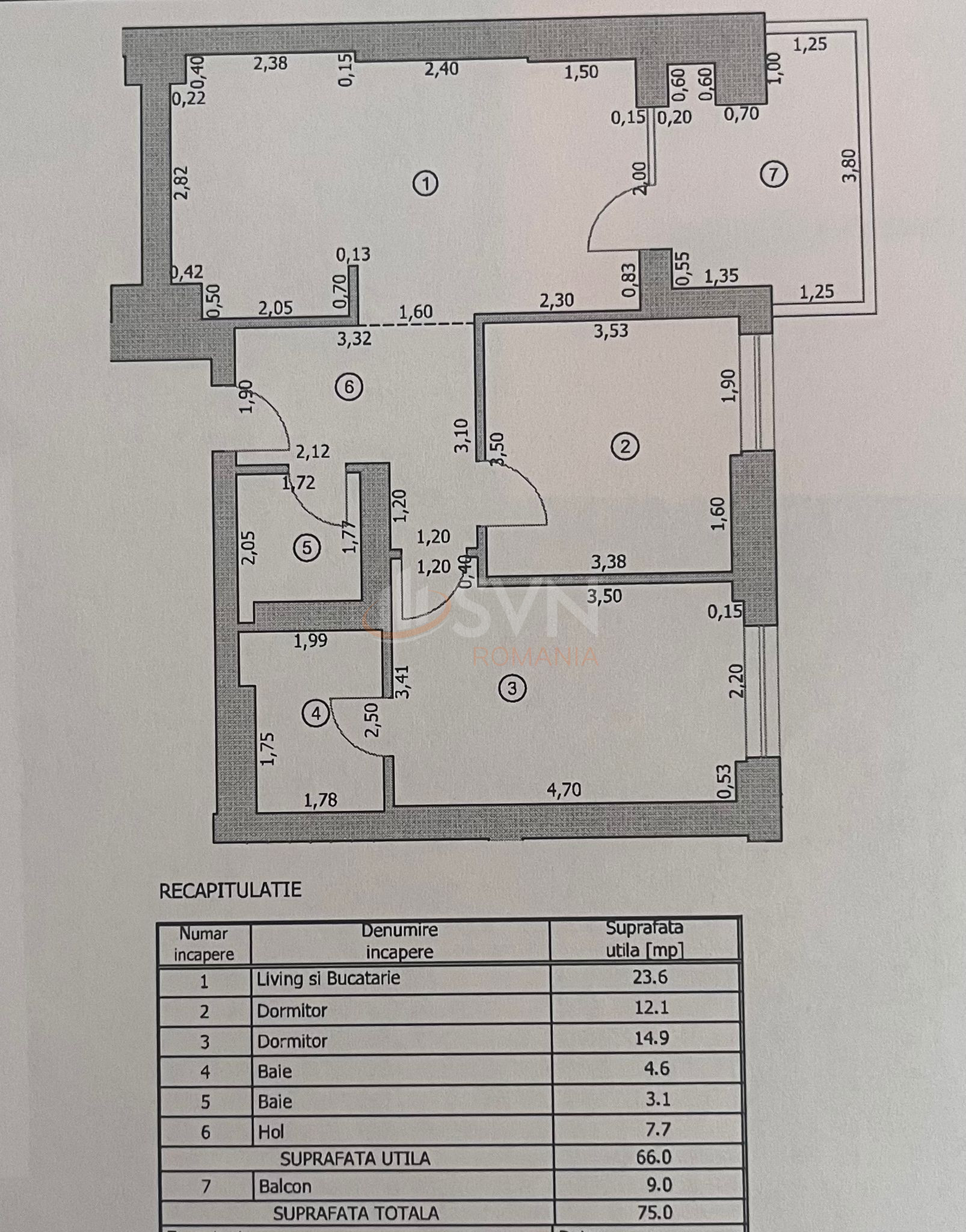 Apartament, 3 camere Bucuresti/Pipera