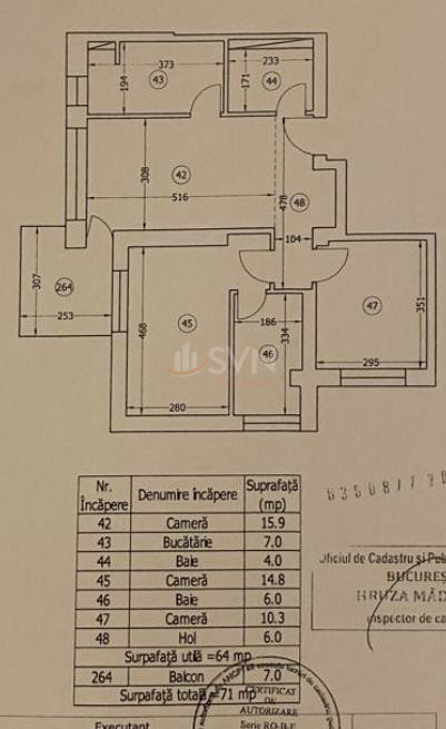 Apartament, 3 camere Bucuresti/Pipera