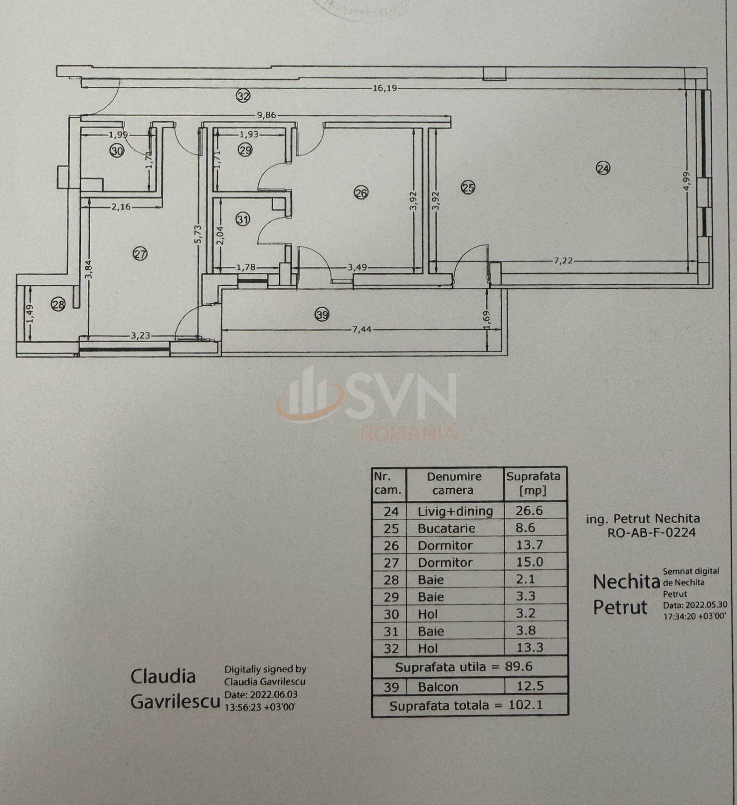 Apartament, 3 camere Bucuresti/Baneasa