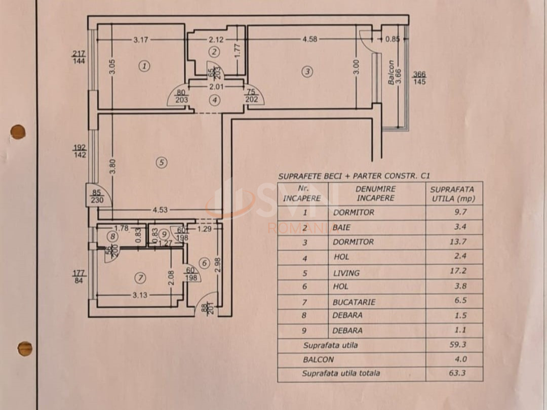 Apartament, 3 camere Bucuresti/Victoriei