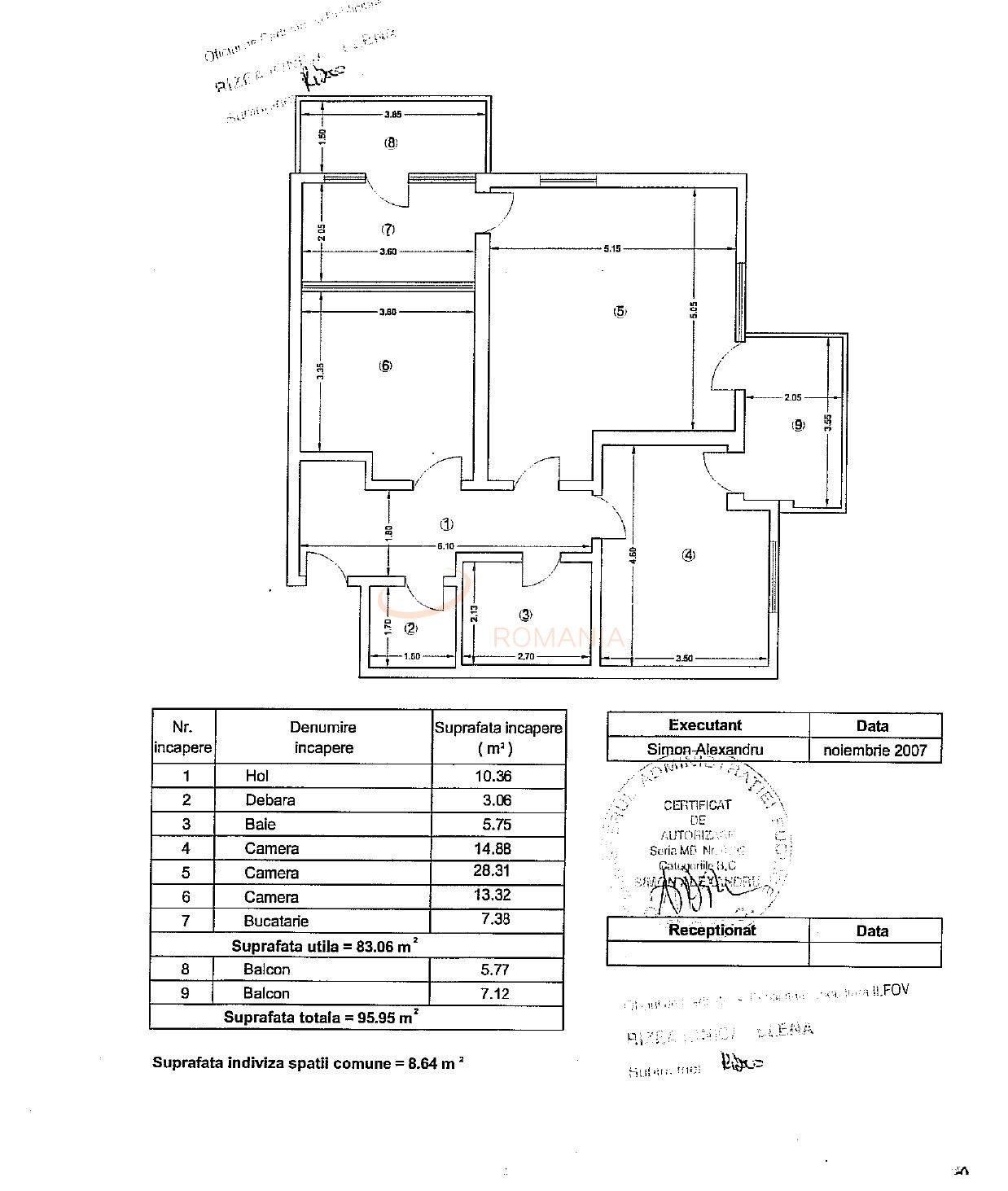 Apartament, 3 camere Ilfov/Bragadiru
