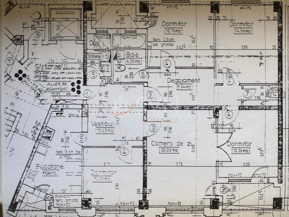 Apartament, 3 camere Bucuresti/Unirii (s3)
