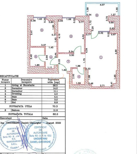 Apartament, 3 camere Bucuresti/Pipera