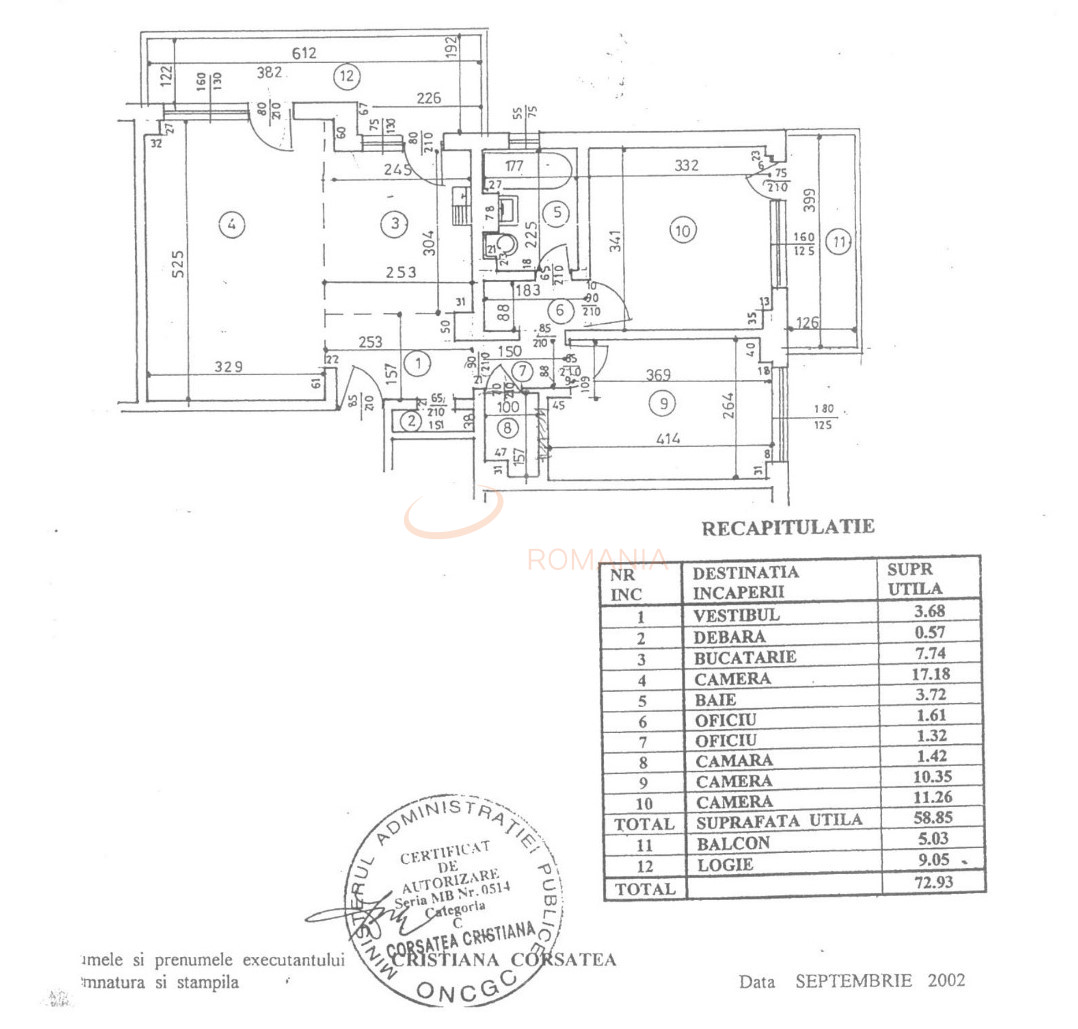 Apartament, 3 camere Bucuresti/Basarab