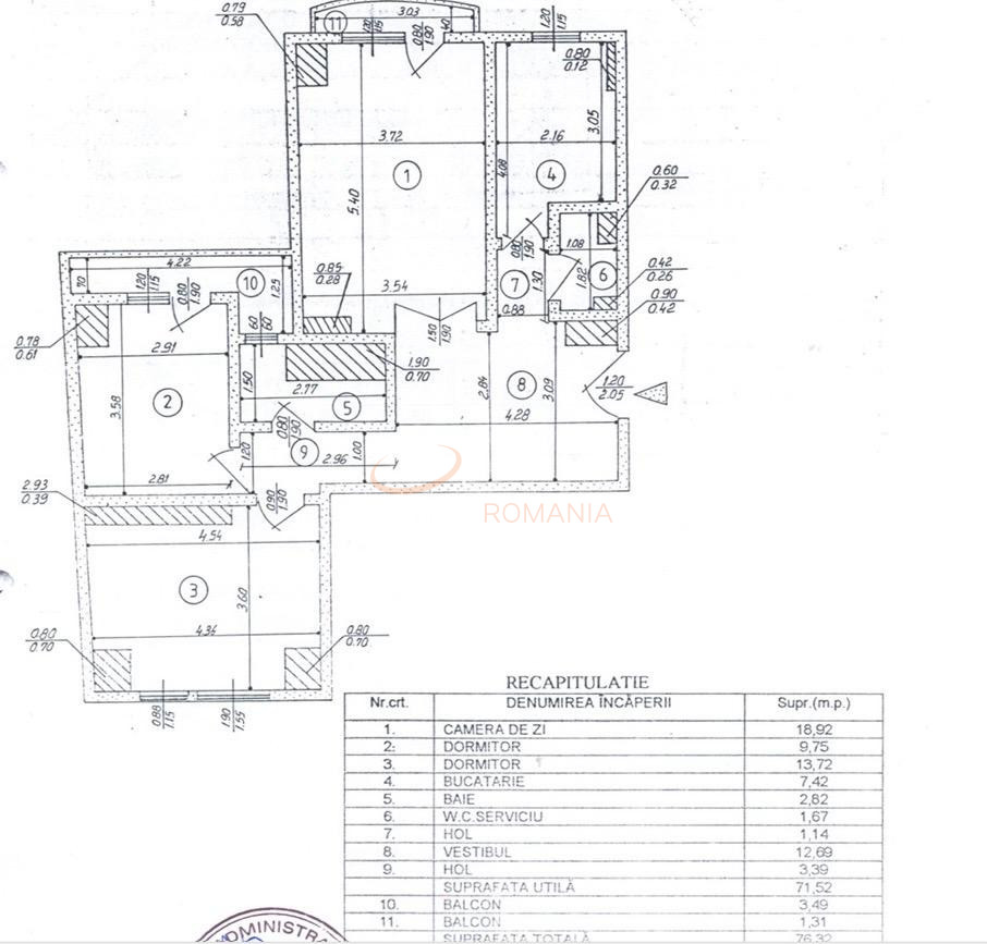 Apartament, 3 camere Bucuresti/Alba Iulia