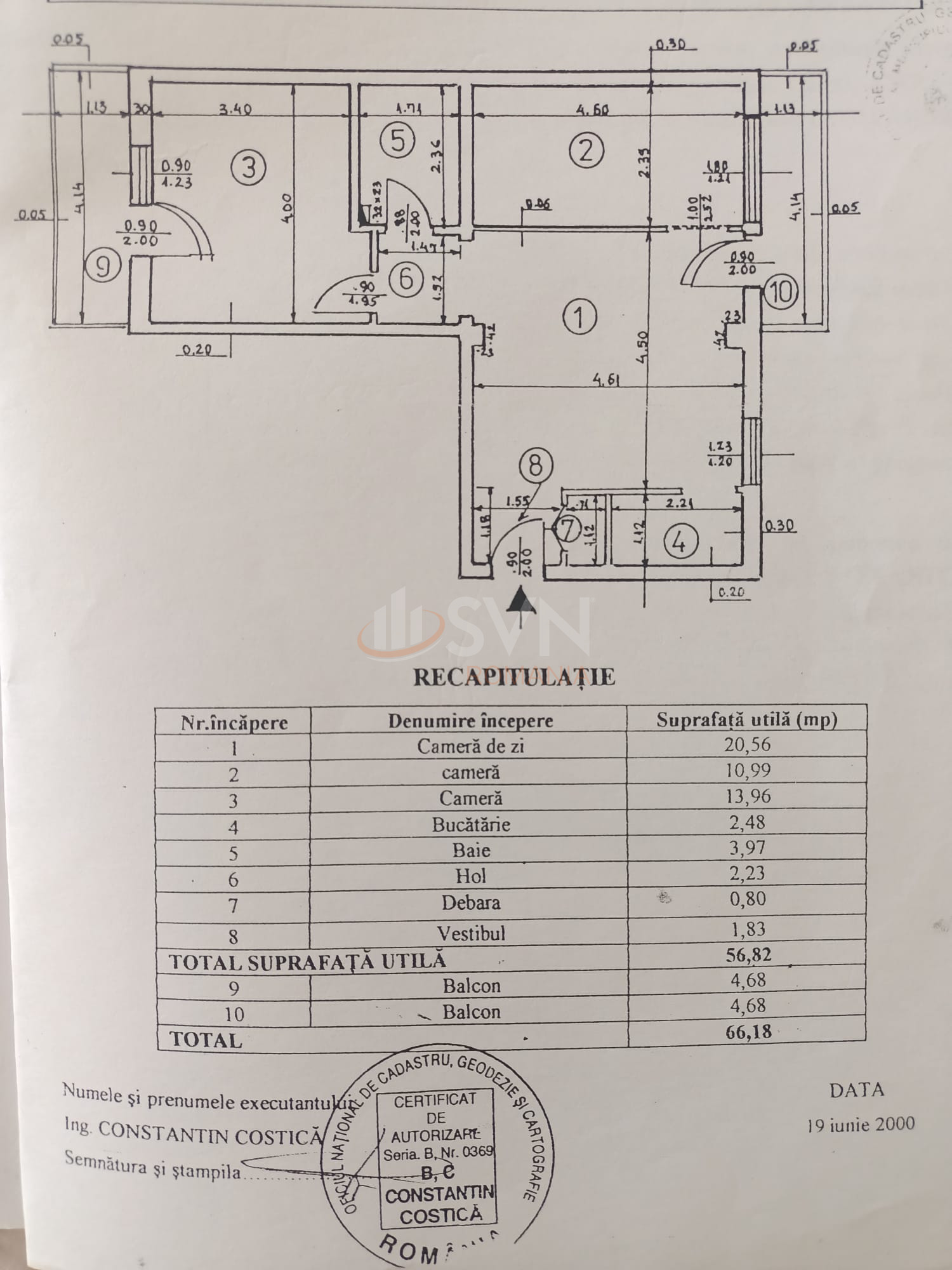 Apartament, 3 camere Bucuresti/Aviatiei
