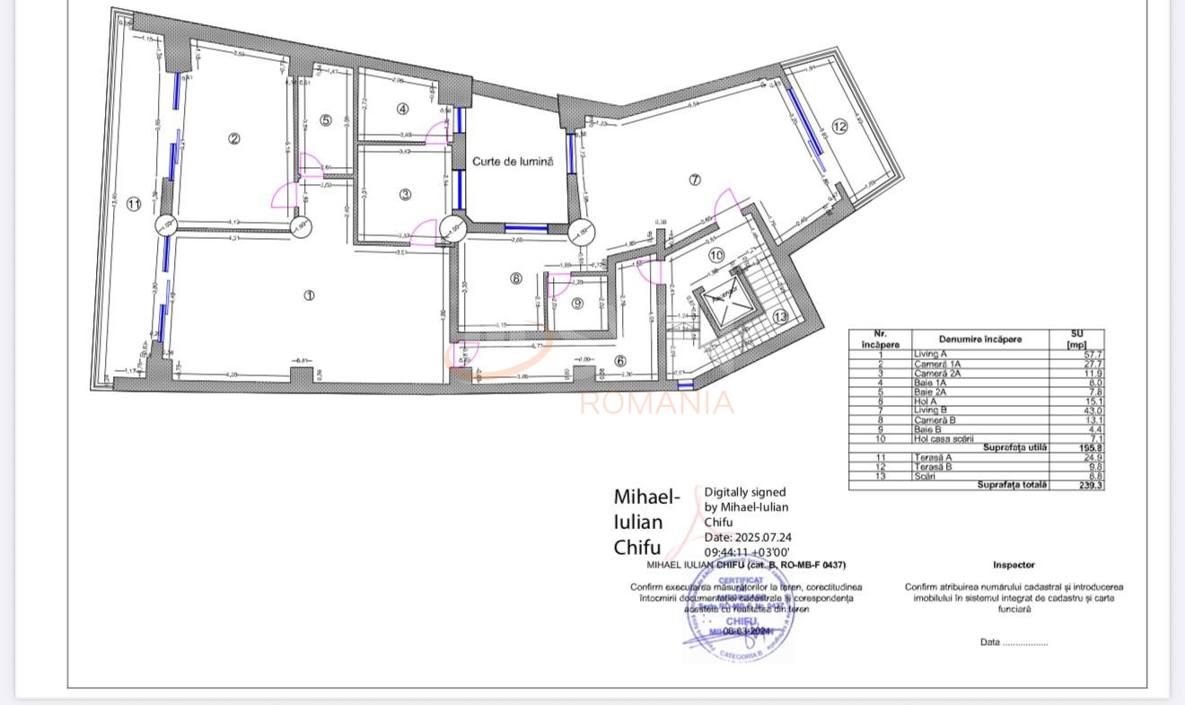 Apartament, 3 camere Bucuresti/Eminescu