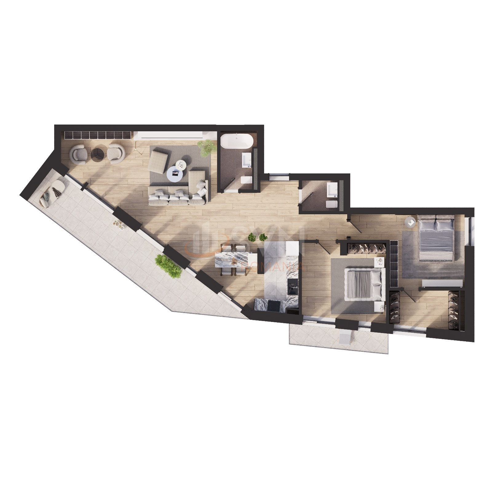 Apartament, 3 camere Bucuresti/Pipera