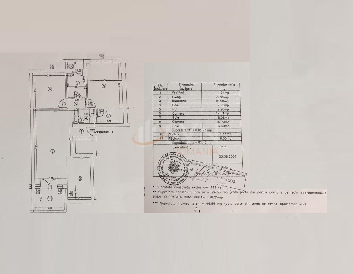 Apartament, 3 camere Bucuresti/Herastrau