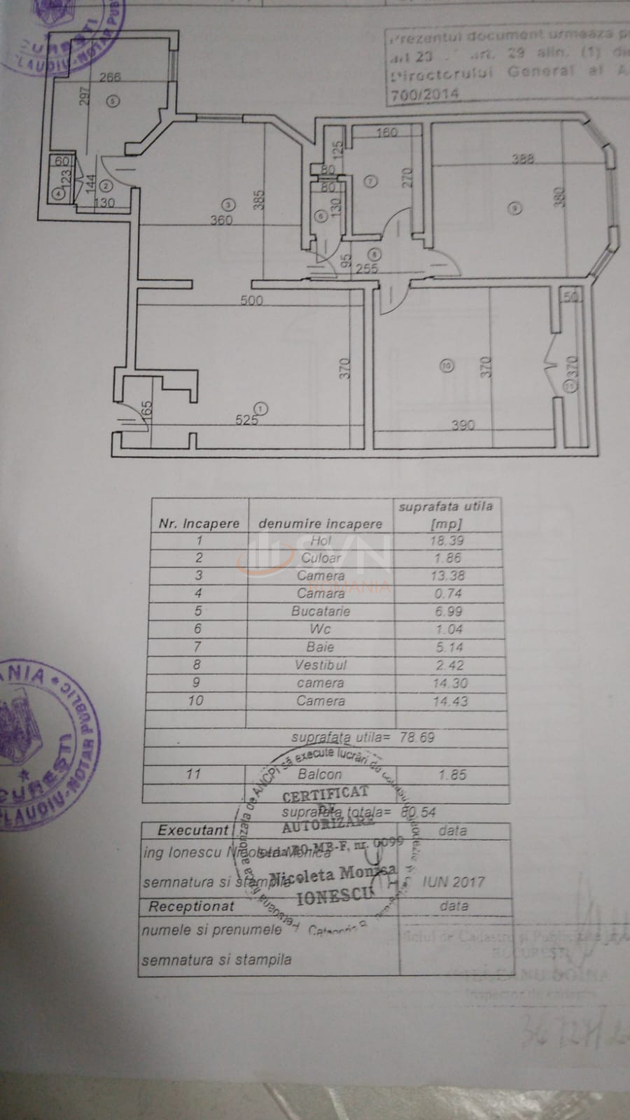 Apartament, 3 camere Bucuresti/Universitate (s2)