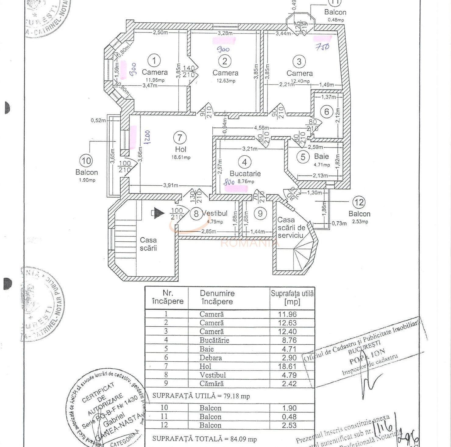 Apartament, 3 camere Bucuresti/Cismigiu