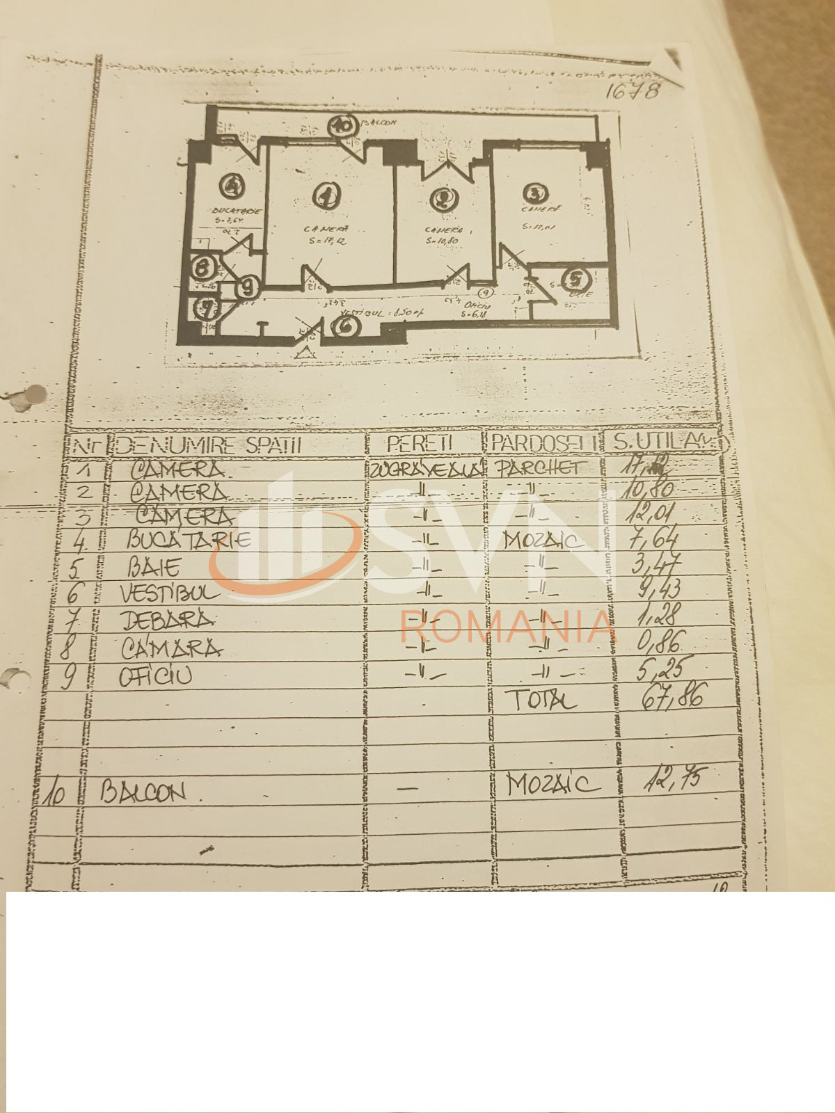 Apartament, 3 camere Bucuresti/Titulescu