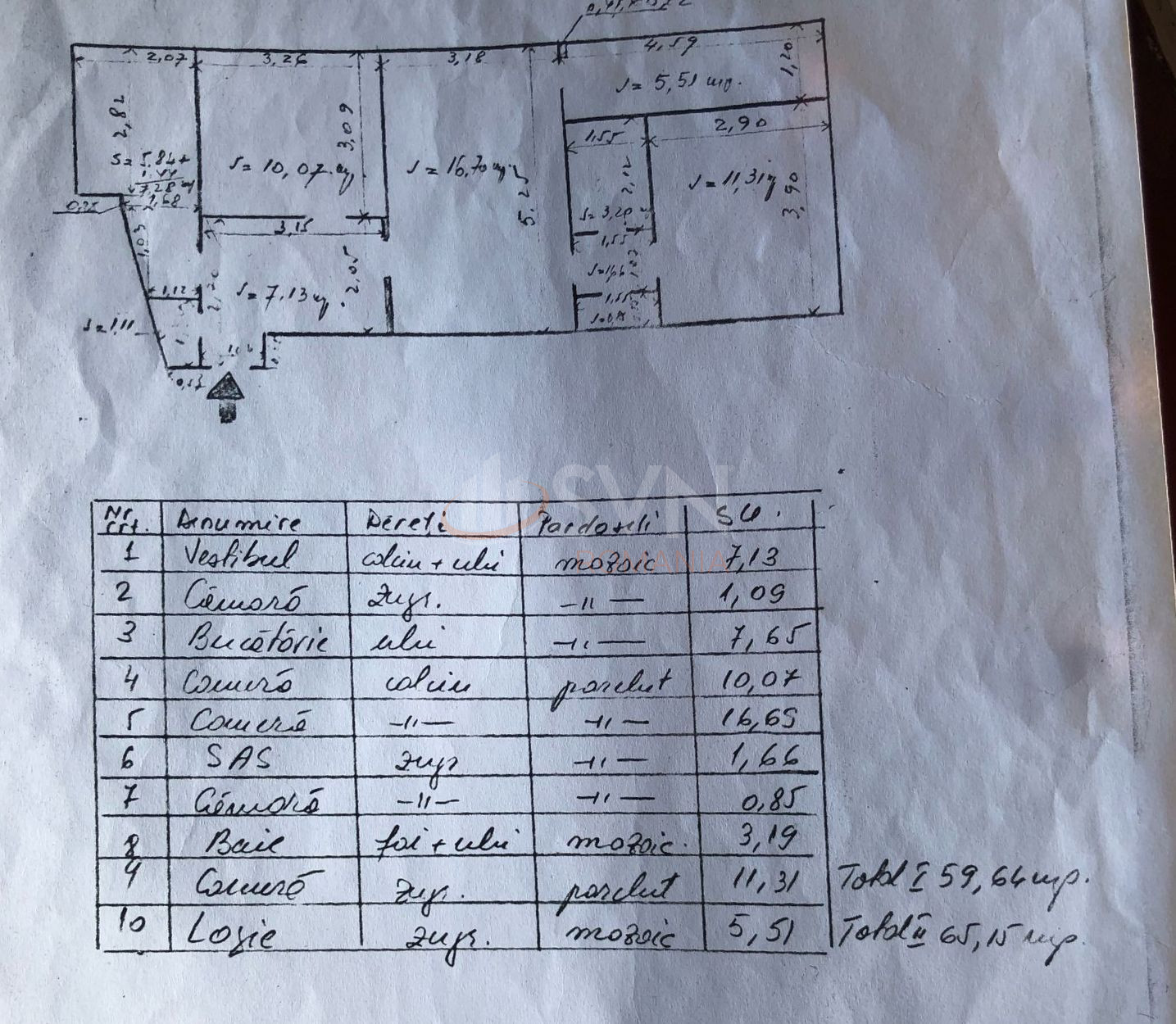 Apartament, 3 camere Bucuresti/Camil Ressu