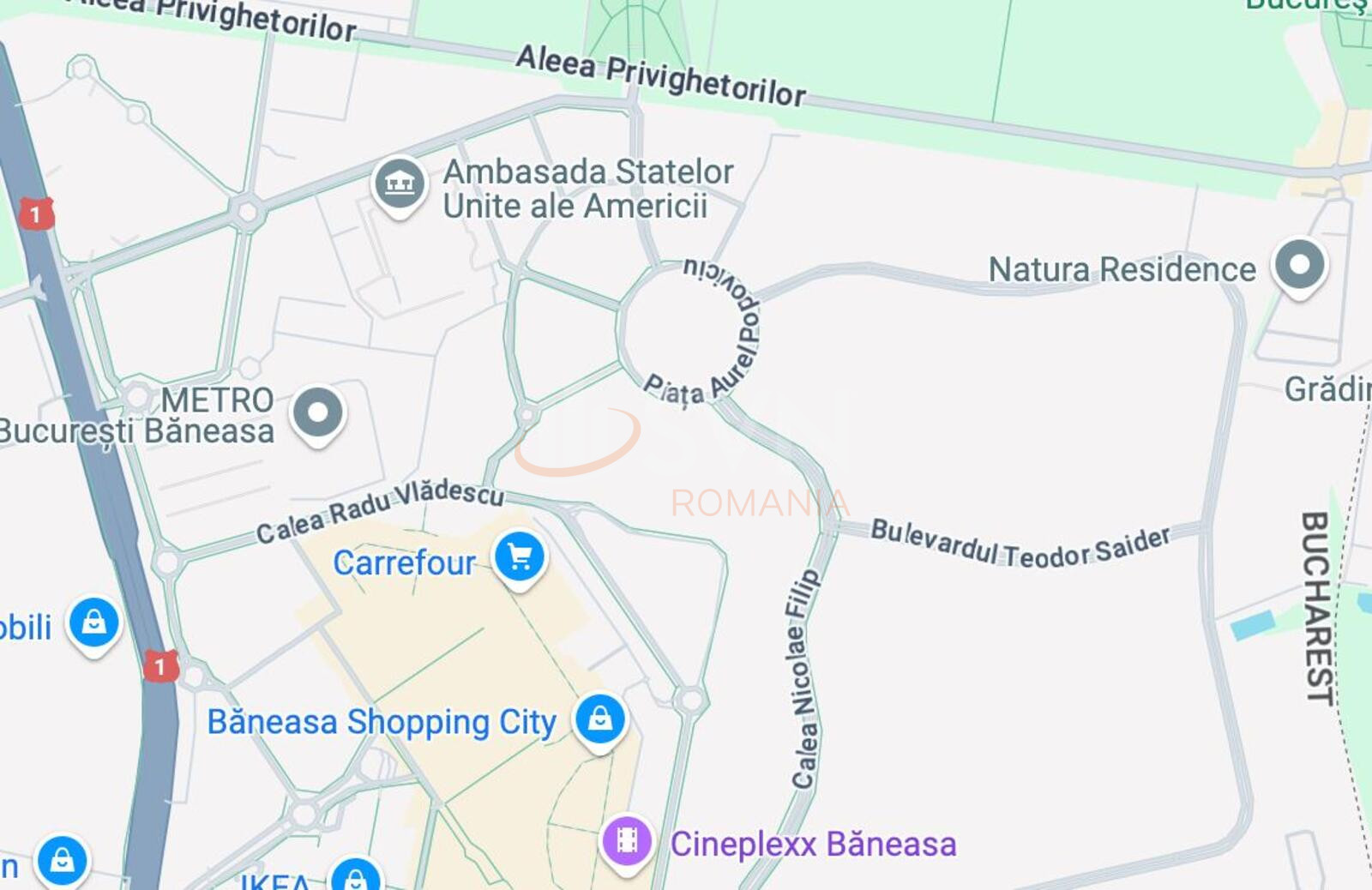 Apartament, 4 camere Bucuresti/Baneasa