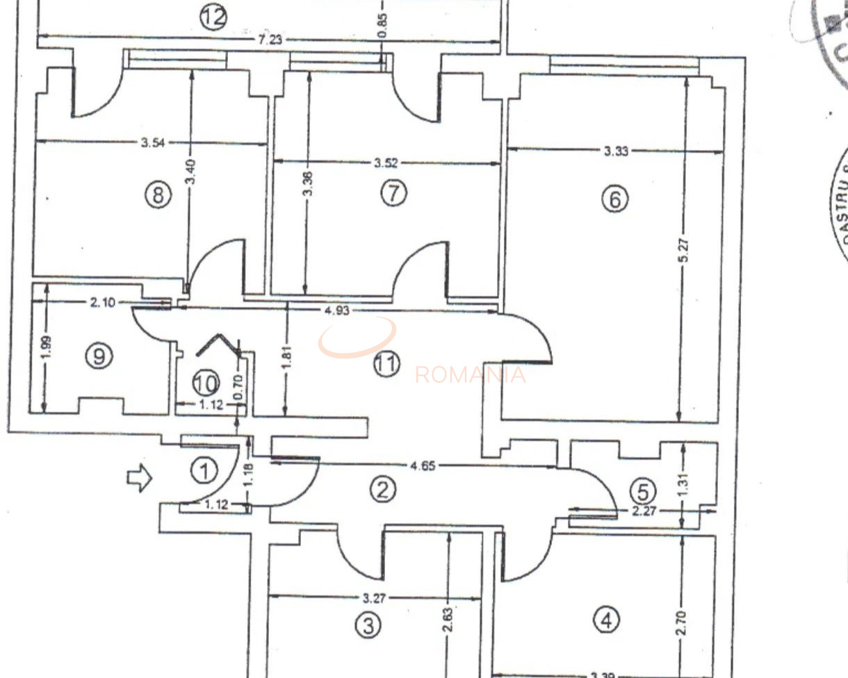 Apartament, 4 camere Bucuresti/Piata Romana