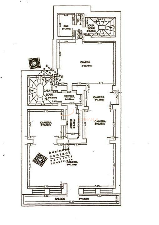 Apartament, 4 camere Bucuresti/Piata Universitatii