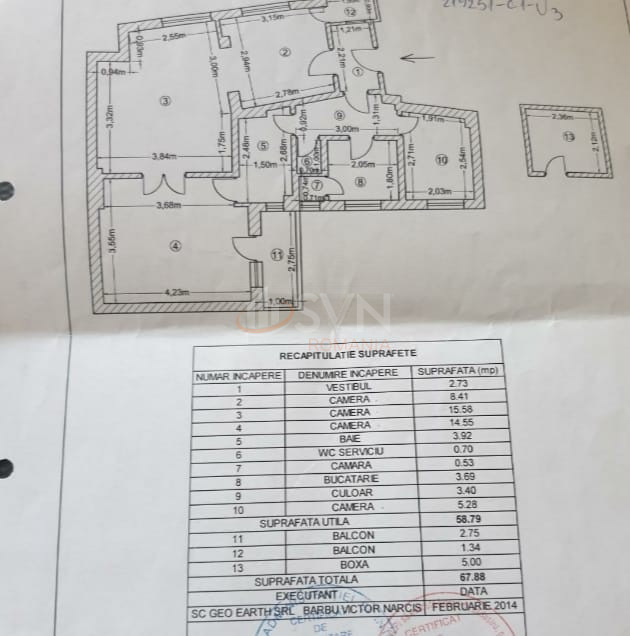 Apartament, 4 camere Bucuresti/Piata Unirii (s4)