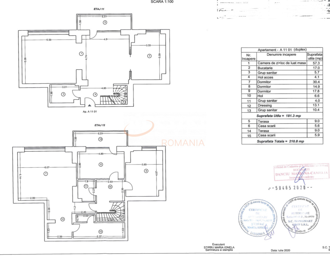 Apartament, 4 camere Bucuresti/Stefan Cel Mare