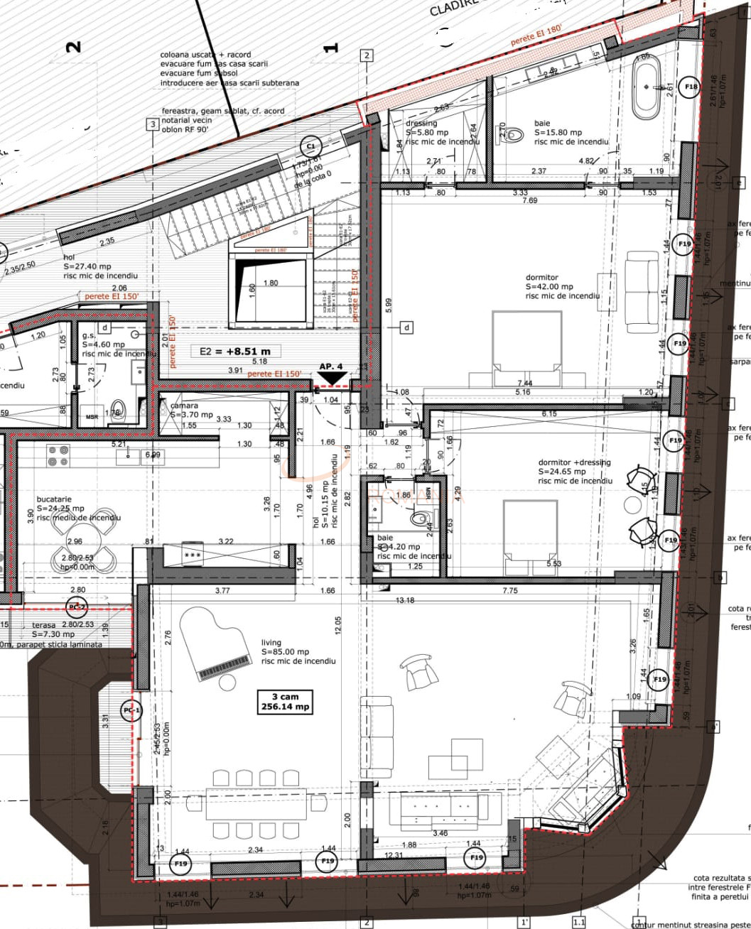 Apartament, 4 camere Bucuresti/Gradina Icoanei