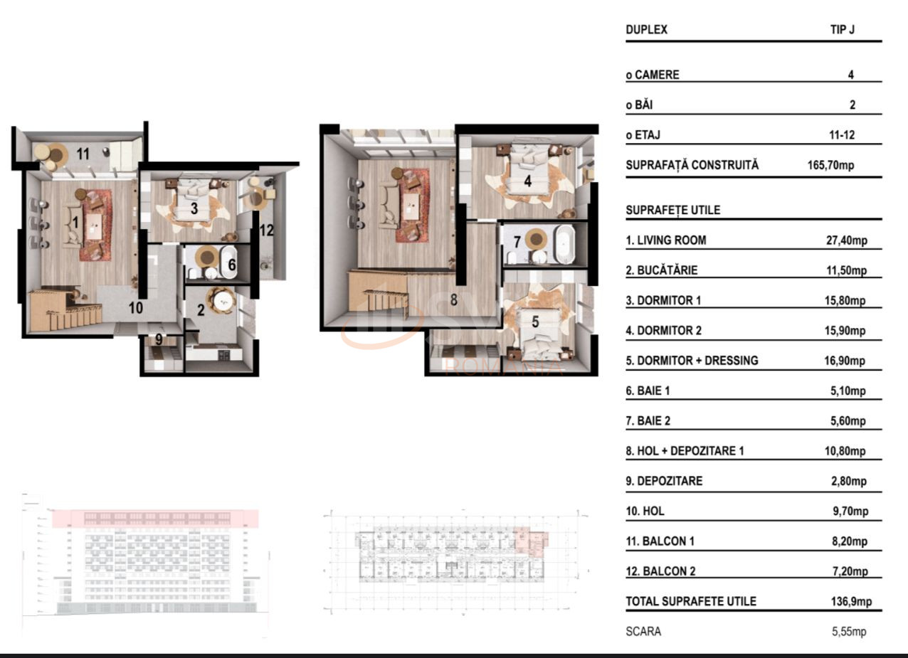 Apartament, 4 camere Bucuresti/Splaiul Unirii (s3)