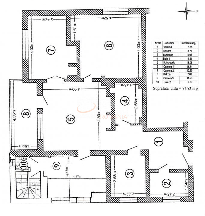 Apartament, 4 camere Bucuresti/Dorobanti