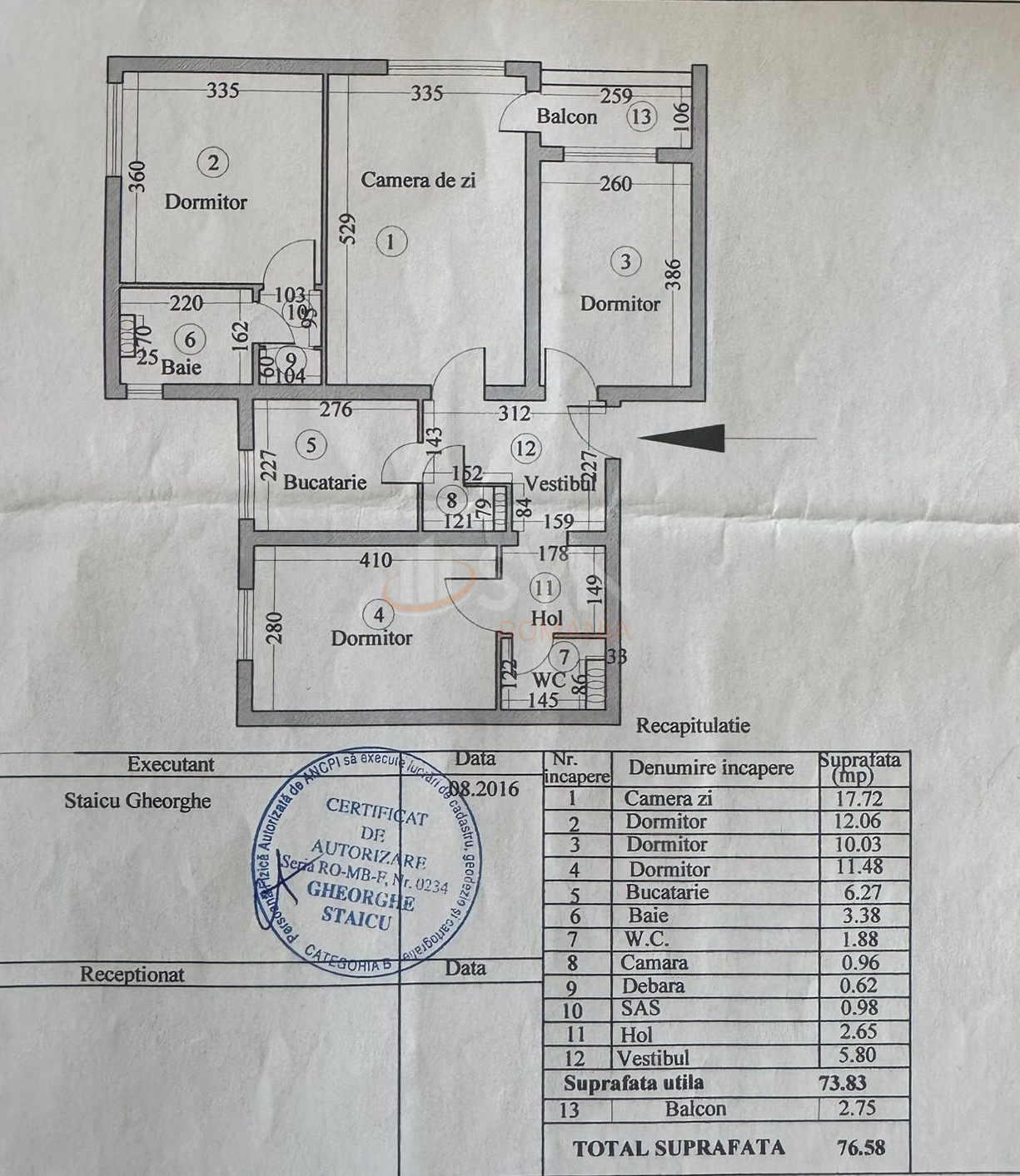 Apartament, 4 camere Bucuresti/Titan