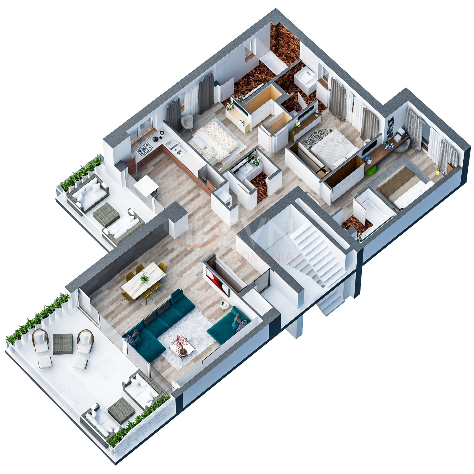 Apartament, 4 camere Bucuresti/Floreasca