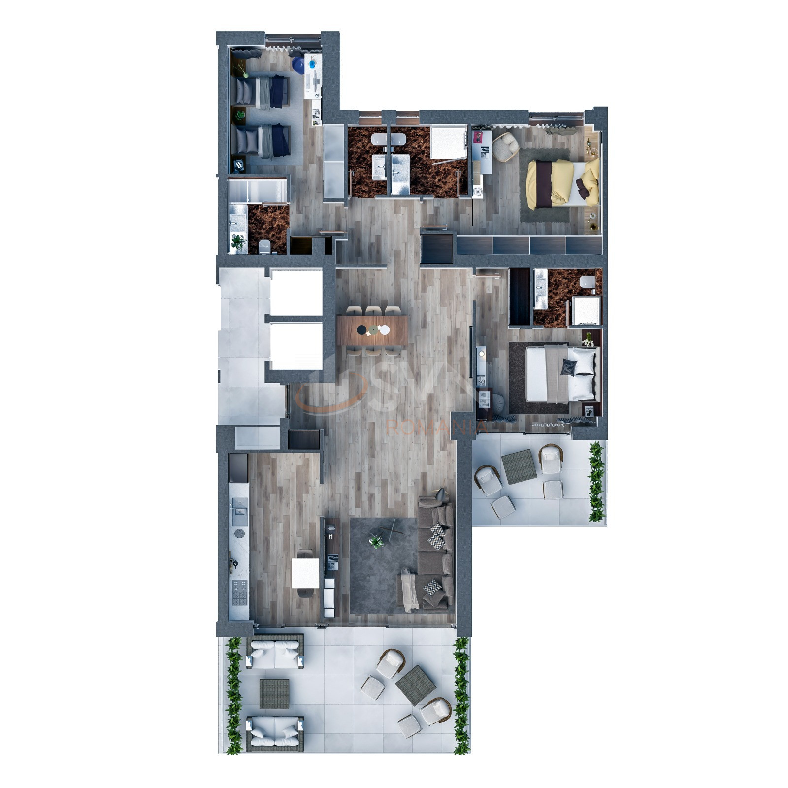 Apartament, 4 camere Bucuresti/Floreasca