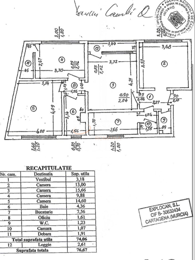 Apartament, 4 camere Bucuresti/Sala Palatului
