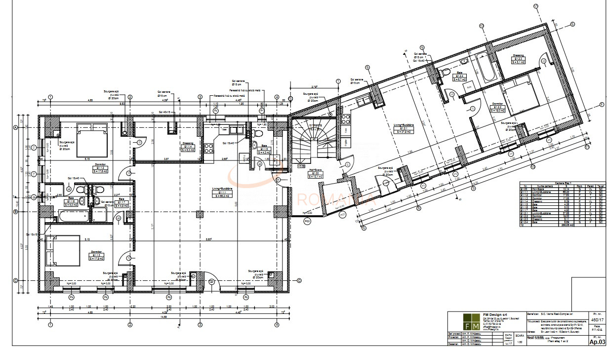 Apartament, 4 camere Bucuresti/Unirii (s3)