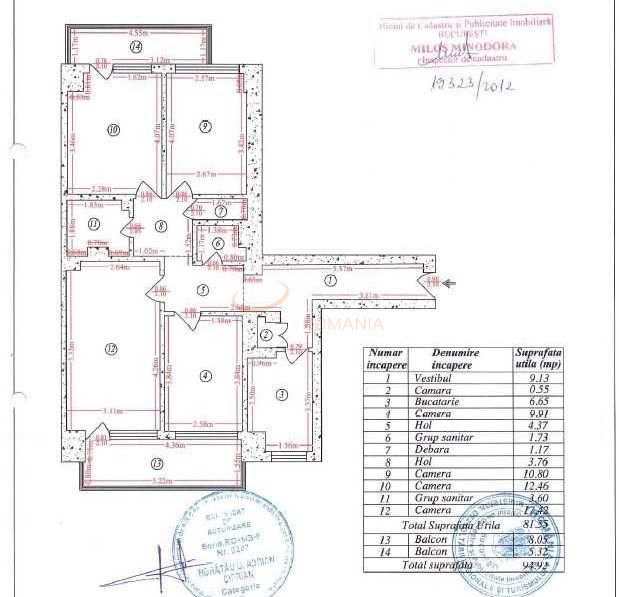 Apartament, 4 camere Bucuresti/Victoriei
