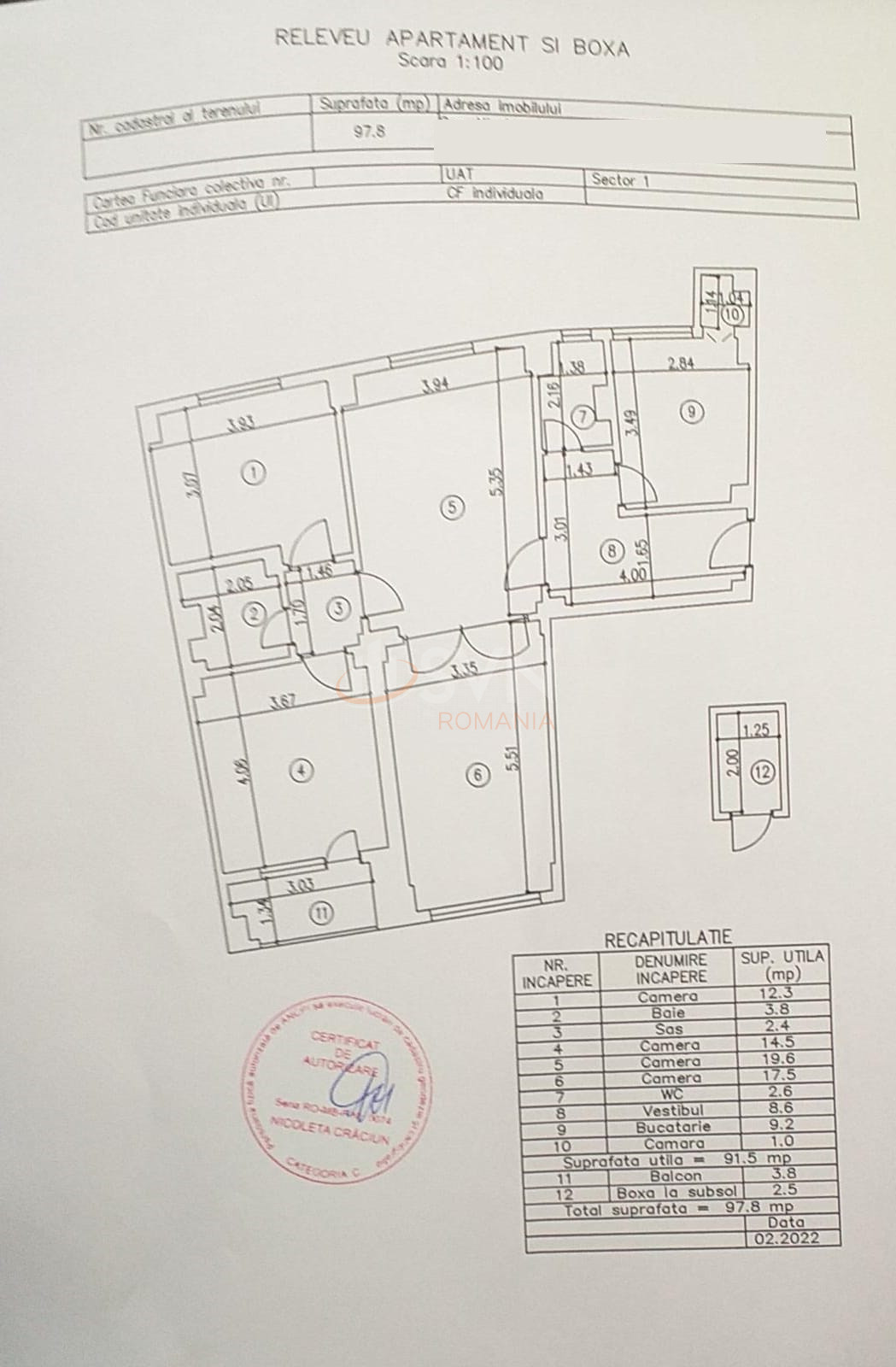 Apartament, 4 camere Bucuresti/Banu Manta