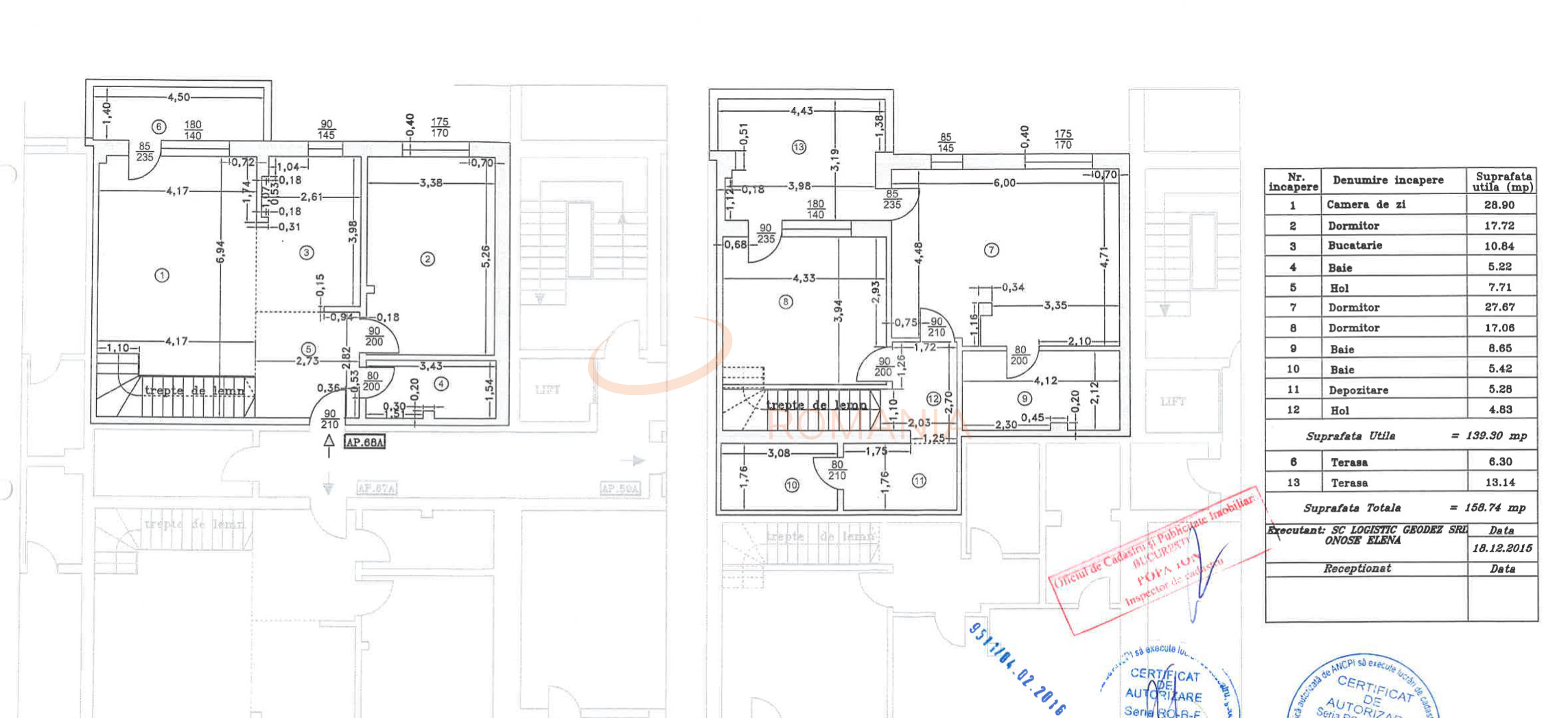Apartament, 4 camere Bucuresti/Aviatiei