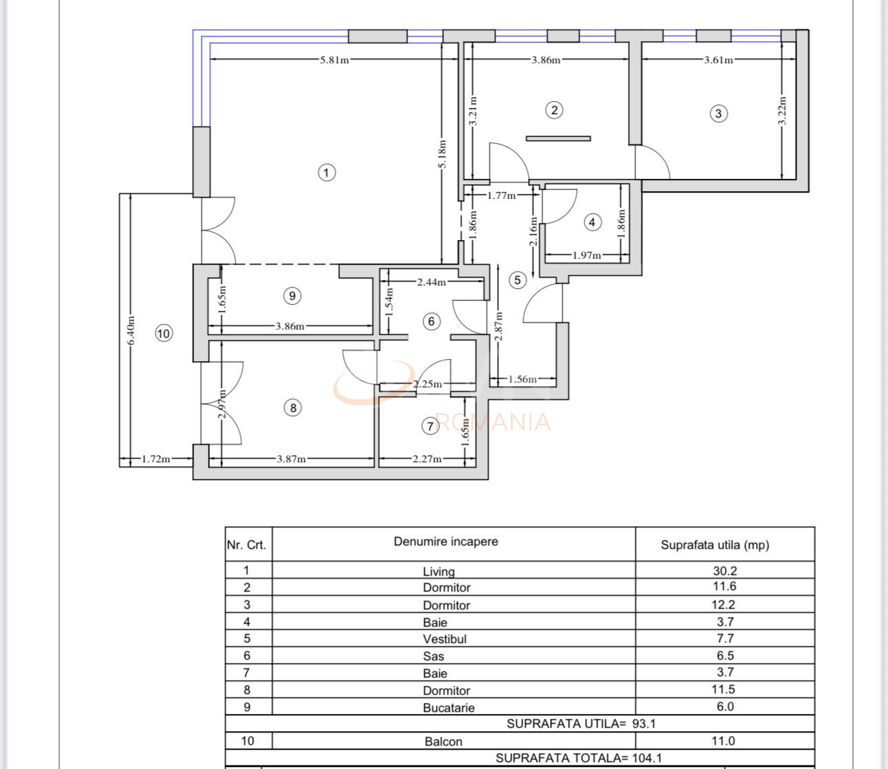 Apartament, 4 camere Bucuresti/Pipera