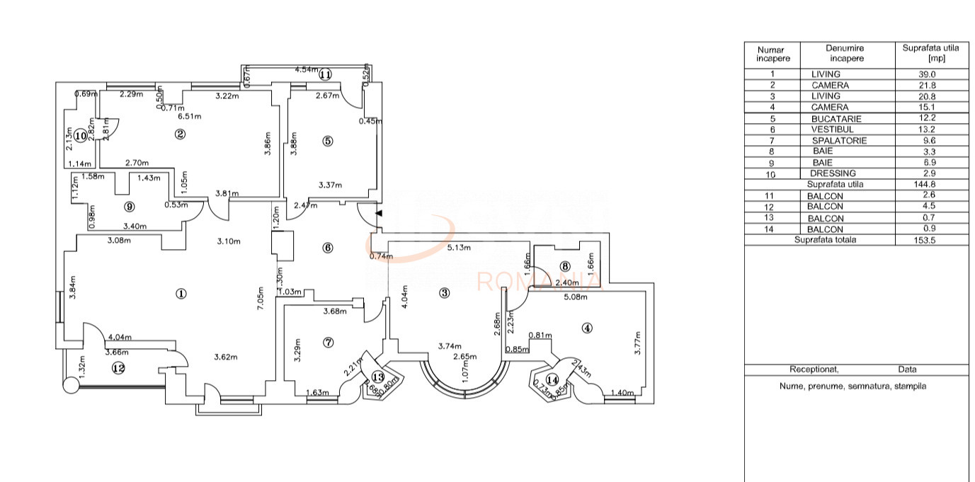 Apartament, 4 camere Bucuresti/Stirbei Voda