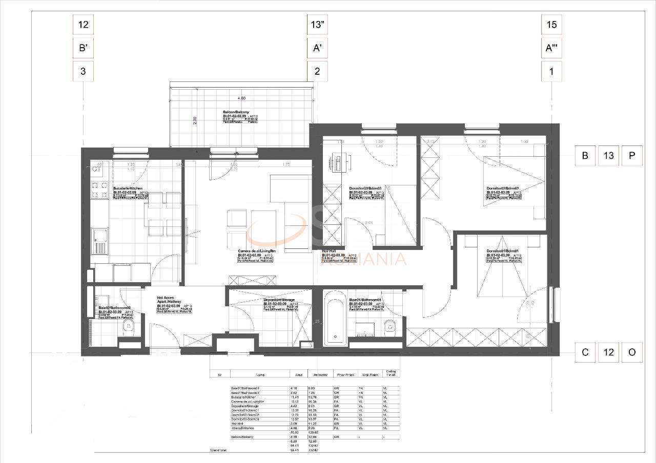Apartament, 4 camere Bucuresti/Brancoveanu