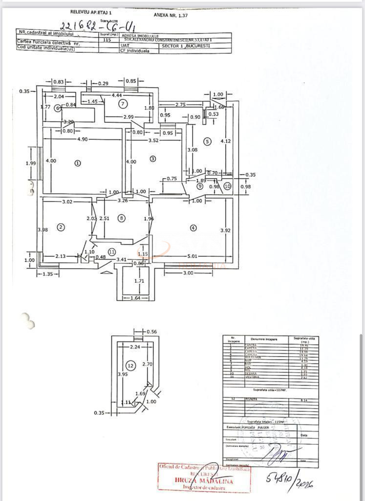 Apartament, 4 camere Bucuresti/Domenii